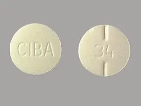CIBA 34 Ritalin 20 mg