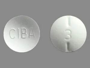 CIBA 3 Ritalin 10 mg
