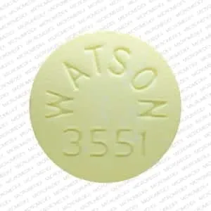 Aspirin and Oxycodone hydrochloride 325 mg / 4.8355 mg (WATSON 3551)