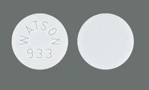 Oxycodone 325 mg / 7.5 mg (WATSON 933)
