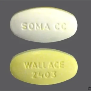 Soma compound with codeine 325 mg/200 mg/16 mg (SOMA CC WALLACE 2403)